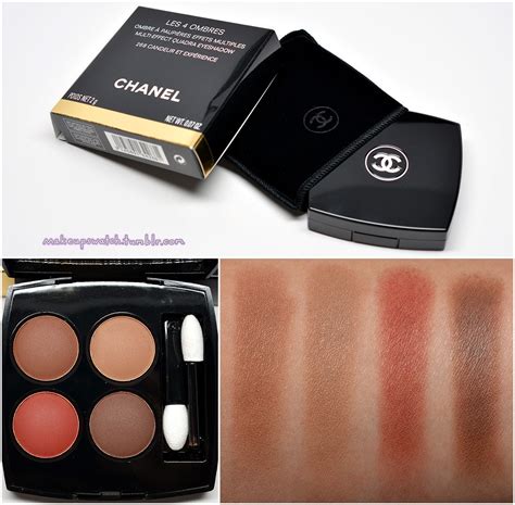 candeur end experience oogschadou chanel|Chanel Candeur et Experience (268) Eyeshadow Quad Review .